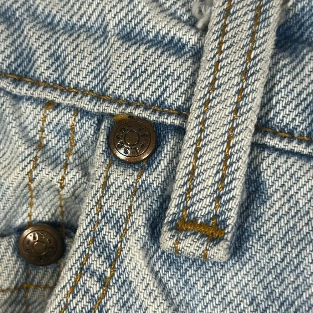 VTG‎ Levis Jeans Mens 40x32 Blue 540 Made In USA Brown Tab Western 90s Denim